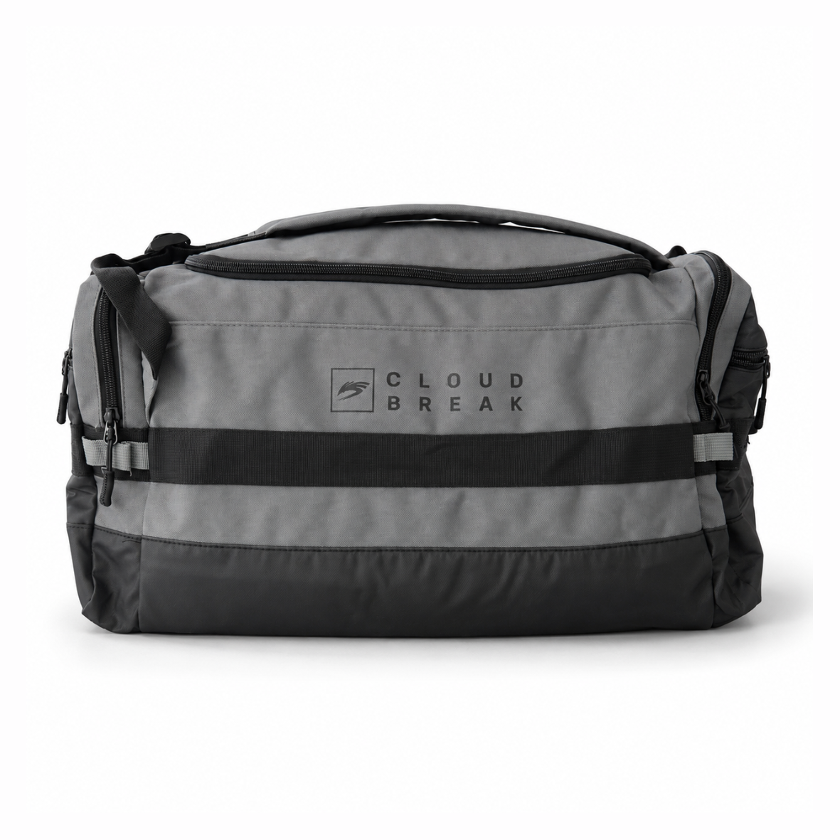 Cloudbreak Duffle Bag – Grey & Black – product photo
