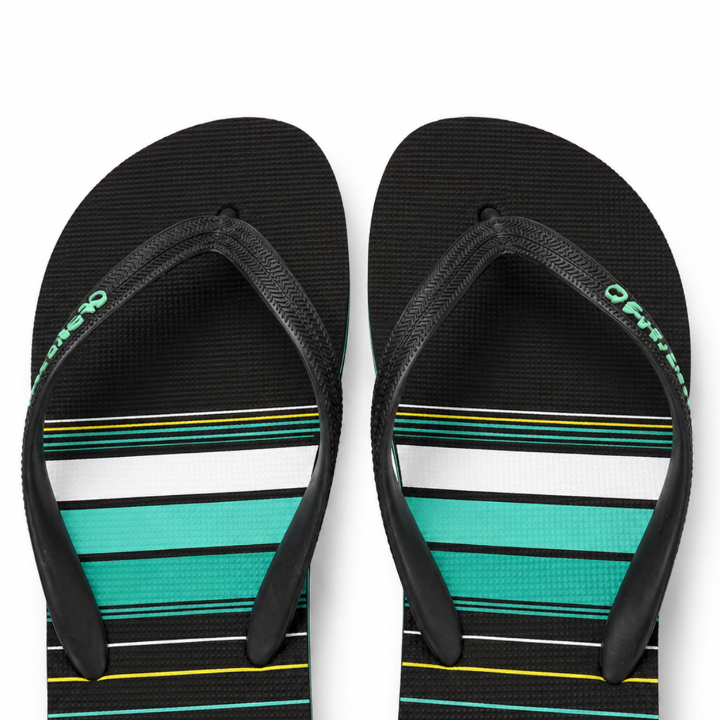 Cloudbreak Men's Flip Flops – Aqua Mint in Mint – close-up