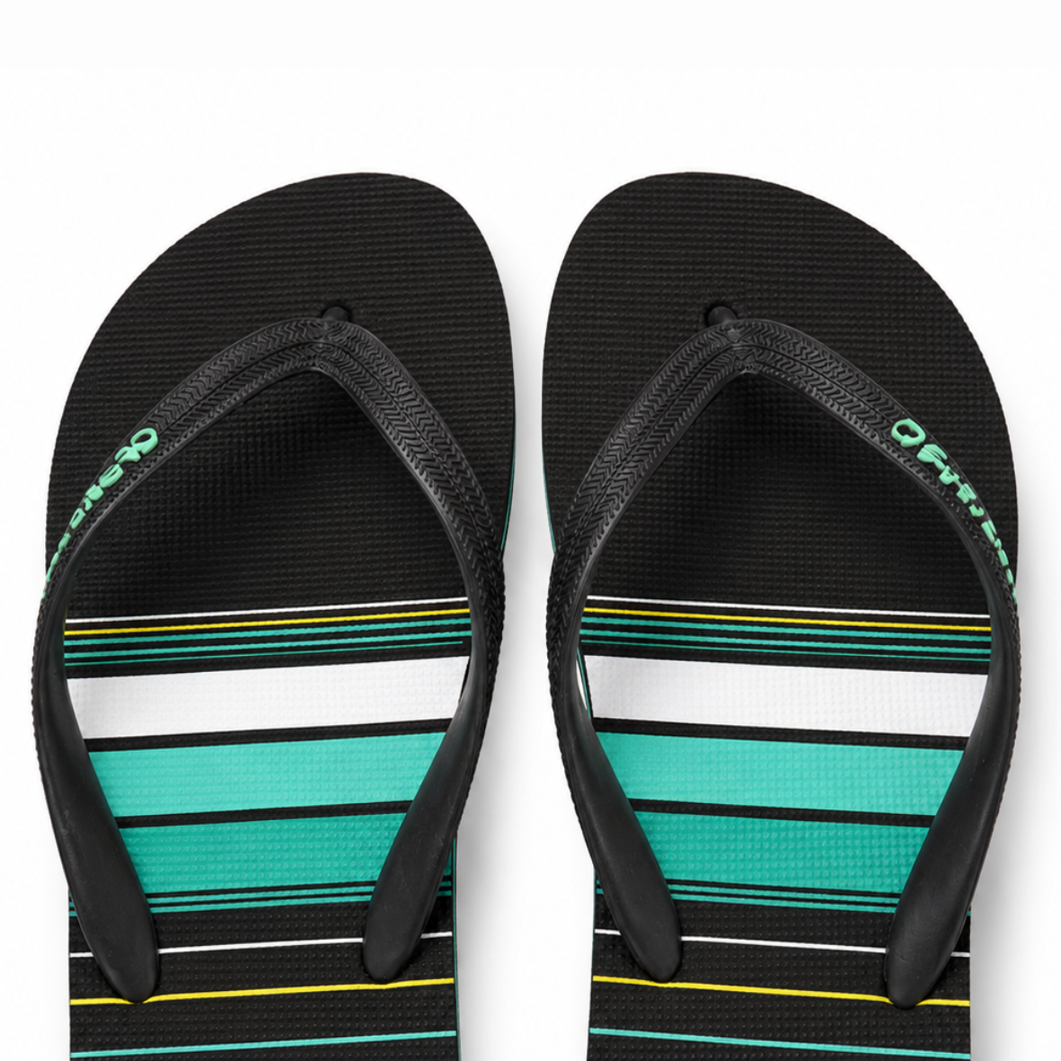 Cloudbreak Men's Flip Flops – Aqua Mint in Mint – close-up