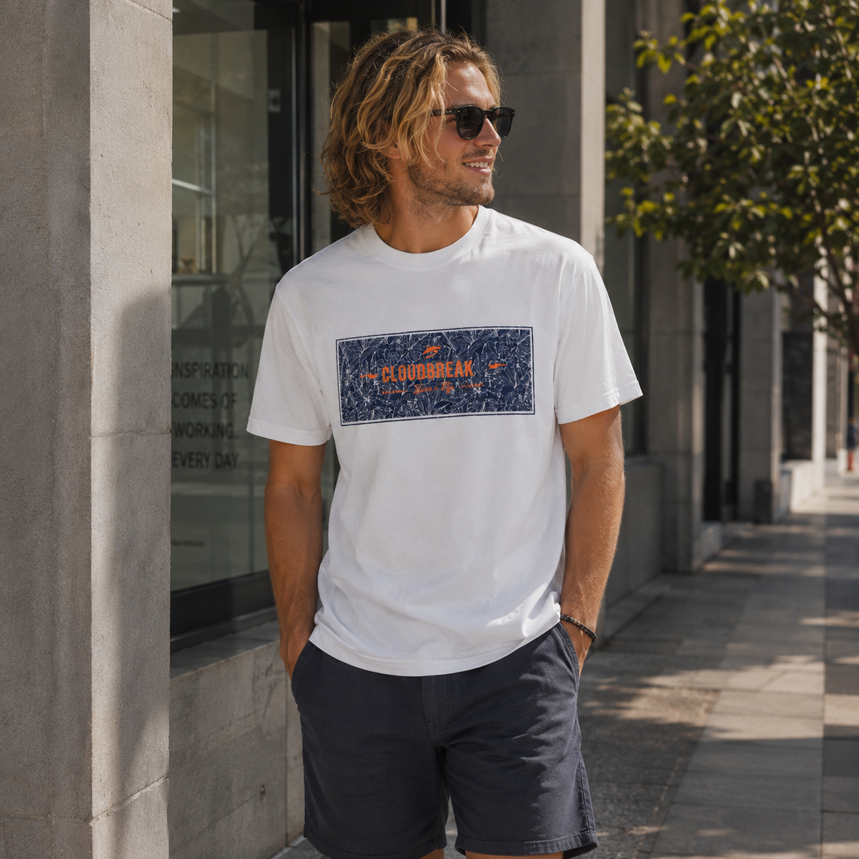 Cloudbreak Mens Processed Tees - Boa