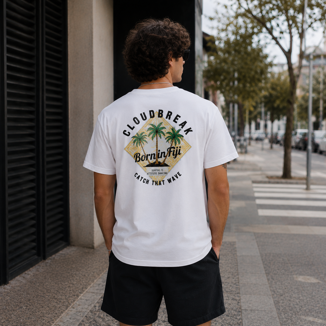 Cloudbreak Mens OE Yarn Relaxed Fit Tees - Tamaya
