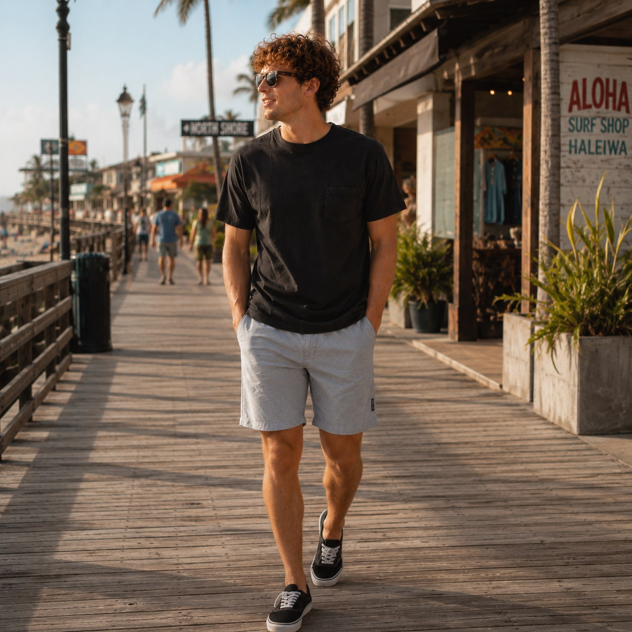 Cloudbreak Men’s Walkshorts – Silver Sand