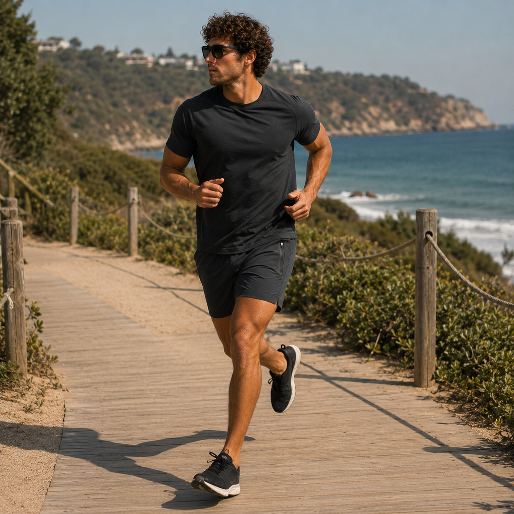 Cloudbreak Active Mens Shorts - Nero
