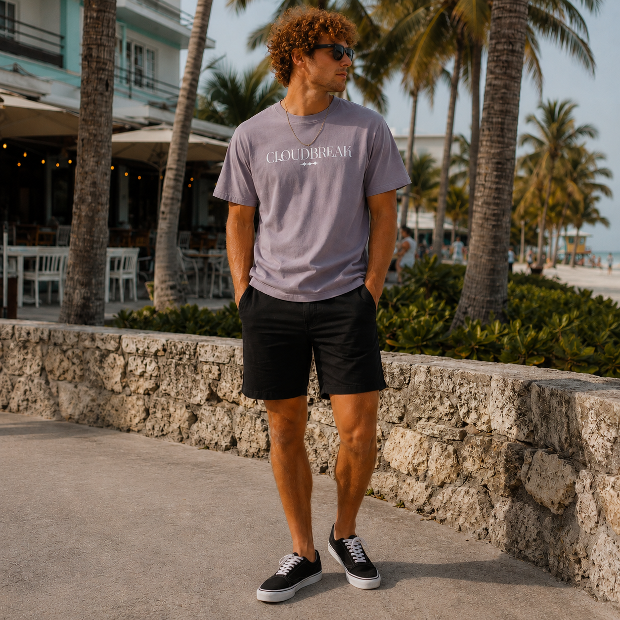 Cloudbreak Mens Processed Tees - Fin