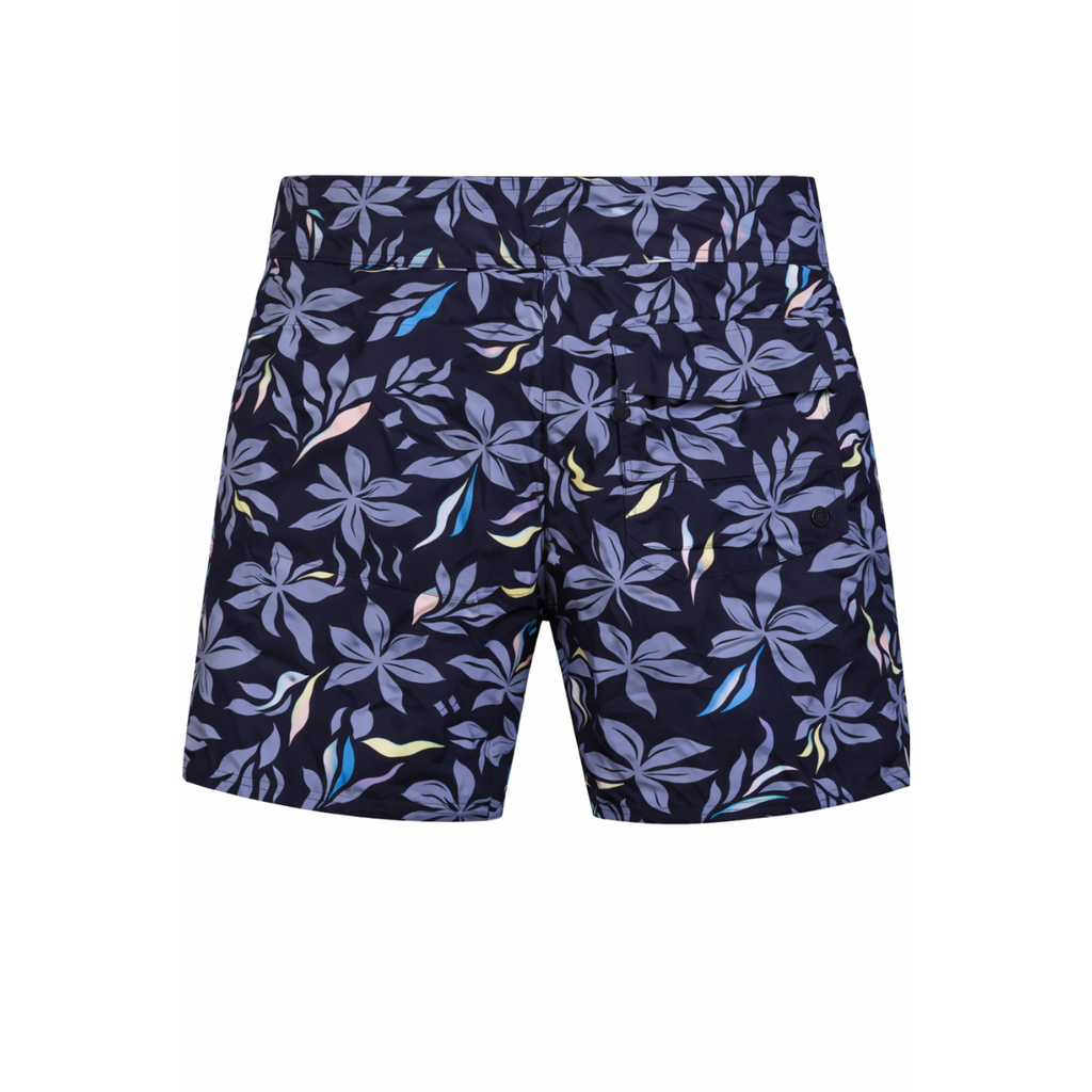 Cloudbreak Mens Boardshorts - Midnight Hibiscus