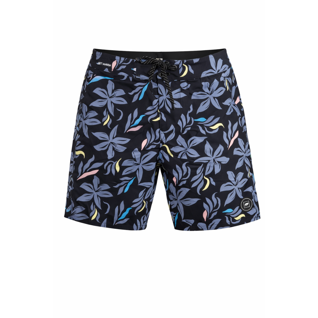 Cloudbreak Mens Boardshorts - Midnight Hibiscus