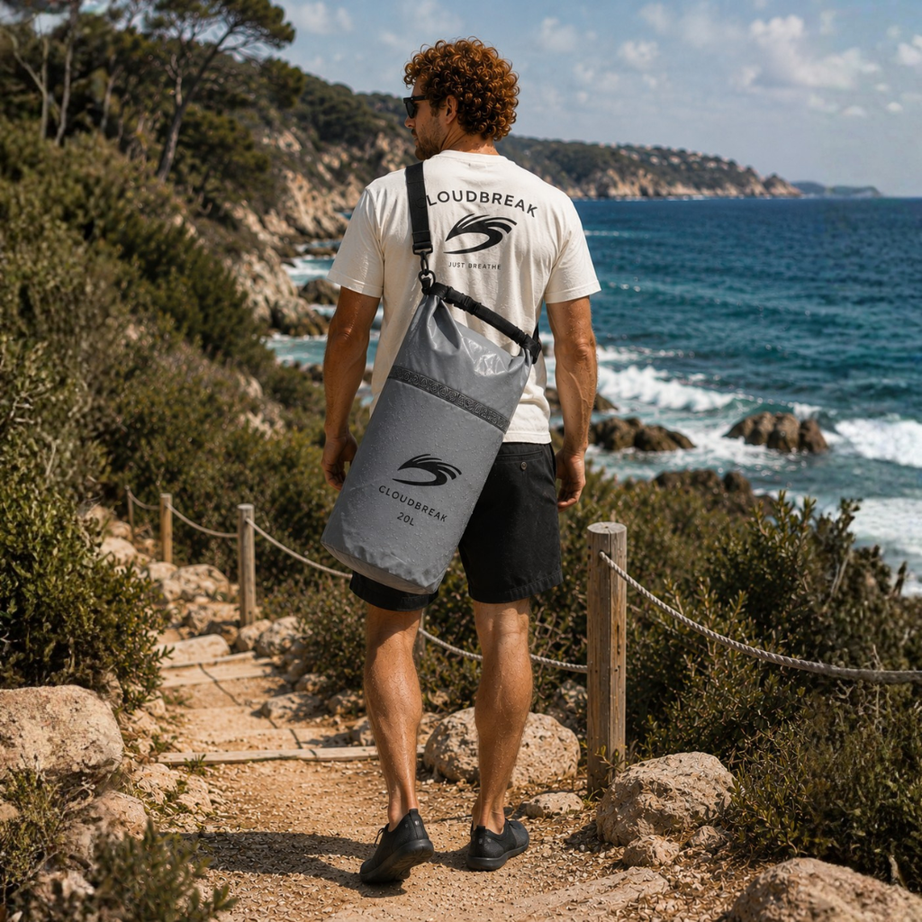 Cloudbreak Ocean Dry Bag - Grey 20L