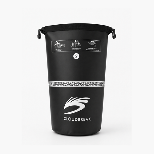 Cloudbreak Dry Bag – 2L Black in Black – product photo