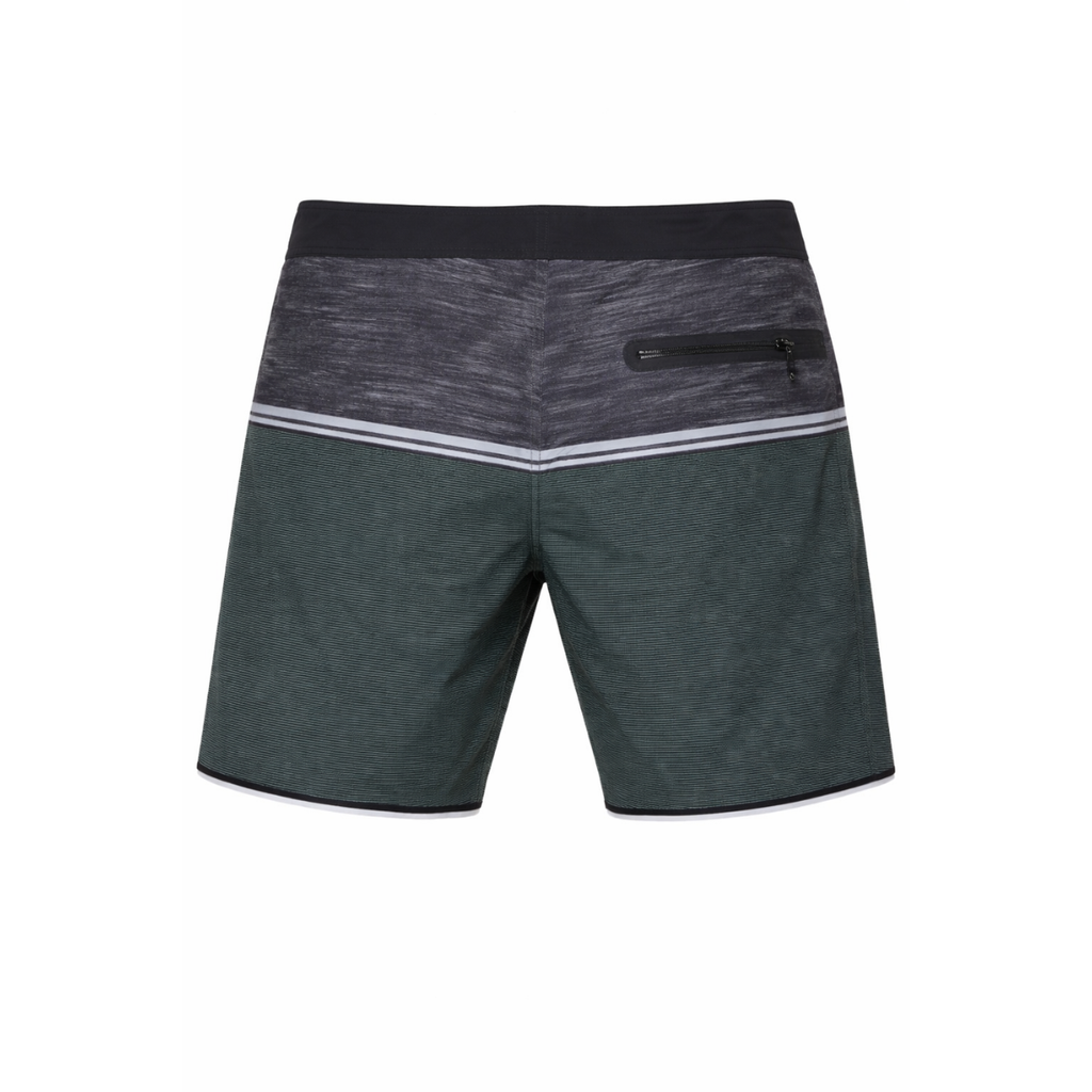 Back view of Cloudbreak Drift surf boardshorts with zip pocket and performance beachwear styling