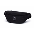 Cloudbreak black waist bag with minimalist design, lightweight crossbody belt bag for travel, commuting, and everyday use