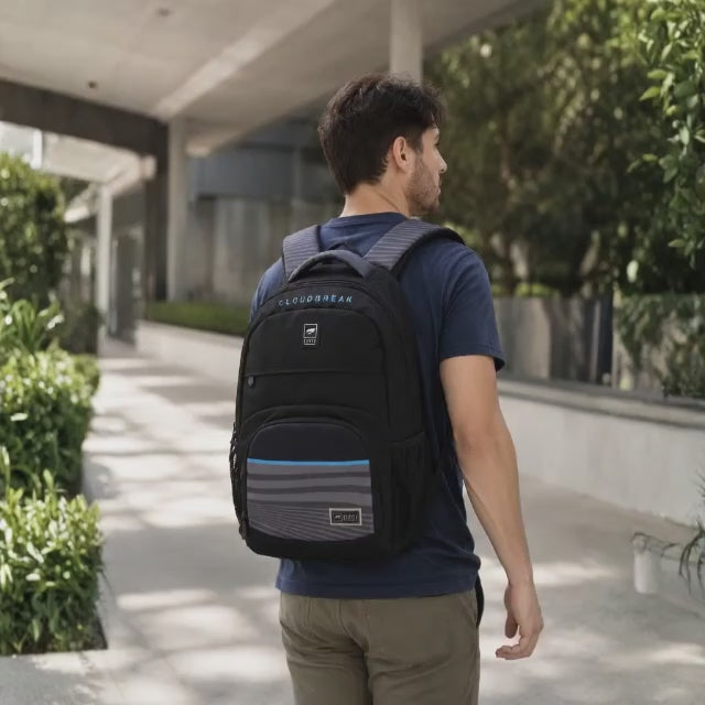 Cloudbreak Everyday Backpack – Black Urban Travel